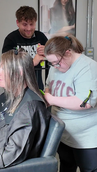 Eve Harrigan: Rising Hairdressing Star 🌟 | Global Down Syndrome Foundation