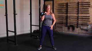 Unapologetically Powerful Demo: Kettlebell Offset Curtsy Lunge