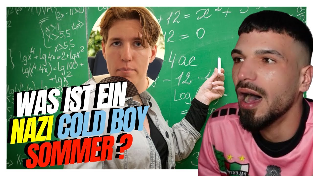 ⁨@vollmarcant  im Homeoffice | Reaction | Der 1. NAZI COLD BOY SOMMER naht