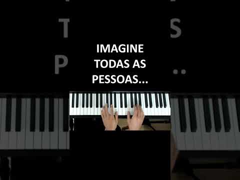 Imagine... Piano & Teclado - Teclas Mágicas #shorts