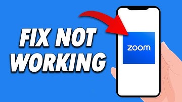 How To Fix Zoom App Not Working 2024