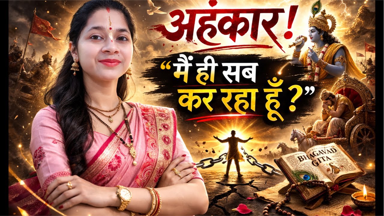 Bhagavad Gita | Chapter 3 | Shloka 25 to 27