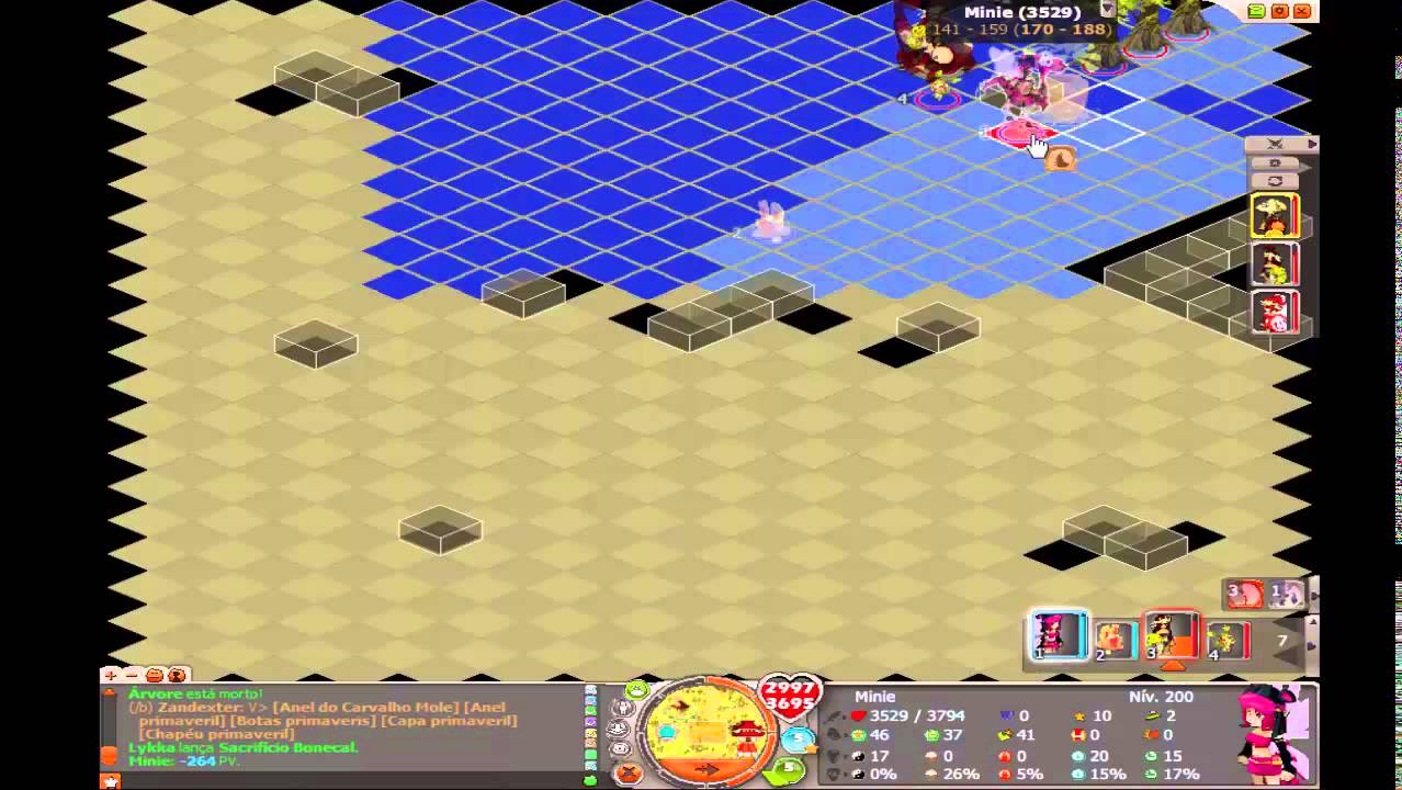 [DOFUS] Pvp Sadida 177 [Lykka] VS Eni 200 [Miniel] (2.27)