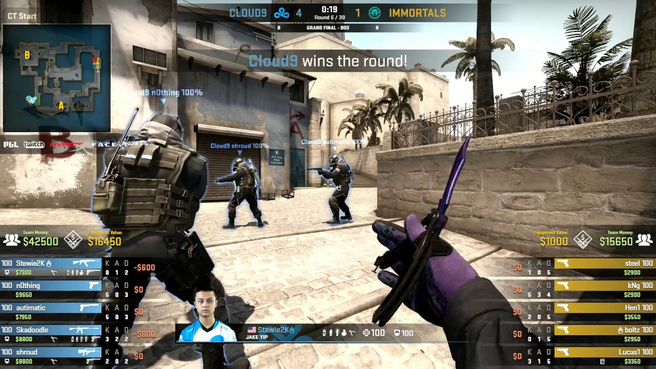 Cloud9 vs Immortals - Americas Minor PGL Major Krakow Grand Final on Mirage