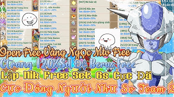 NRO LẬU 🦖| Open Free Vàng Ngọc MTV Free Tặng Set 6S Cho New Member Ctrang 120% Tha Hồ Chọn #nro