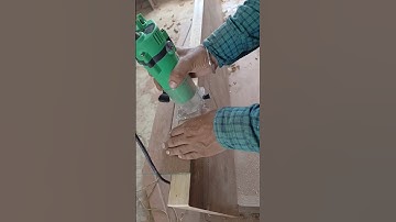 How to door hinges cutting with trimmer router ?