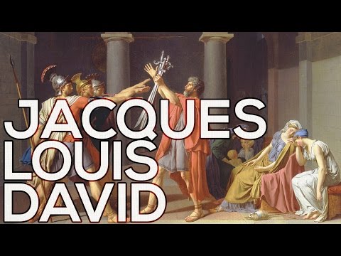 Jacques Louis David: A collection of 105 paintings (HD)