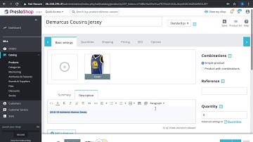PrestaShop Demonstration: How to add Categories and Products