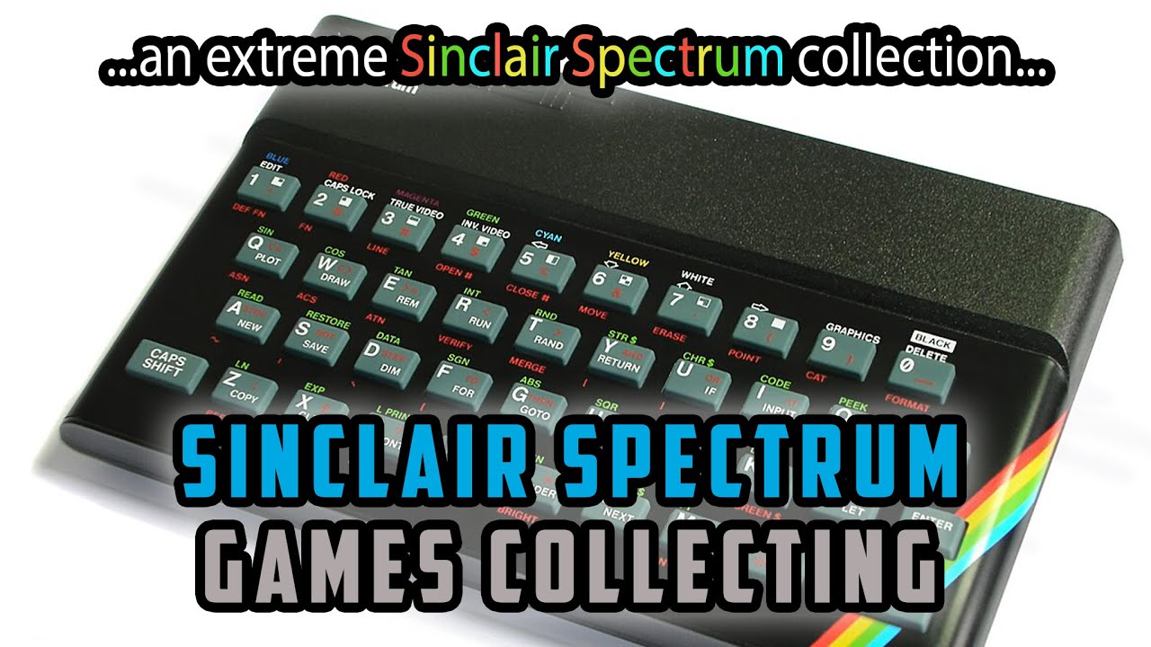 Sinclair Spectrum - Game Collecting - an extreme physical