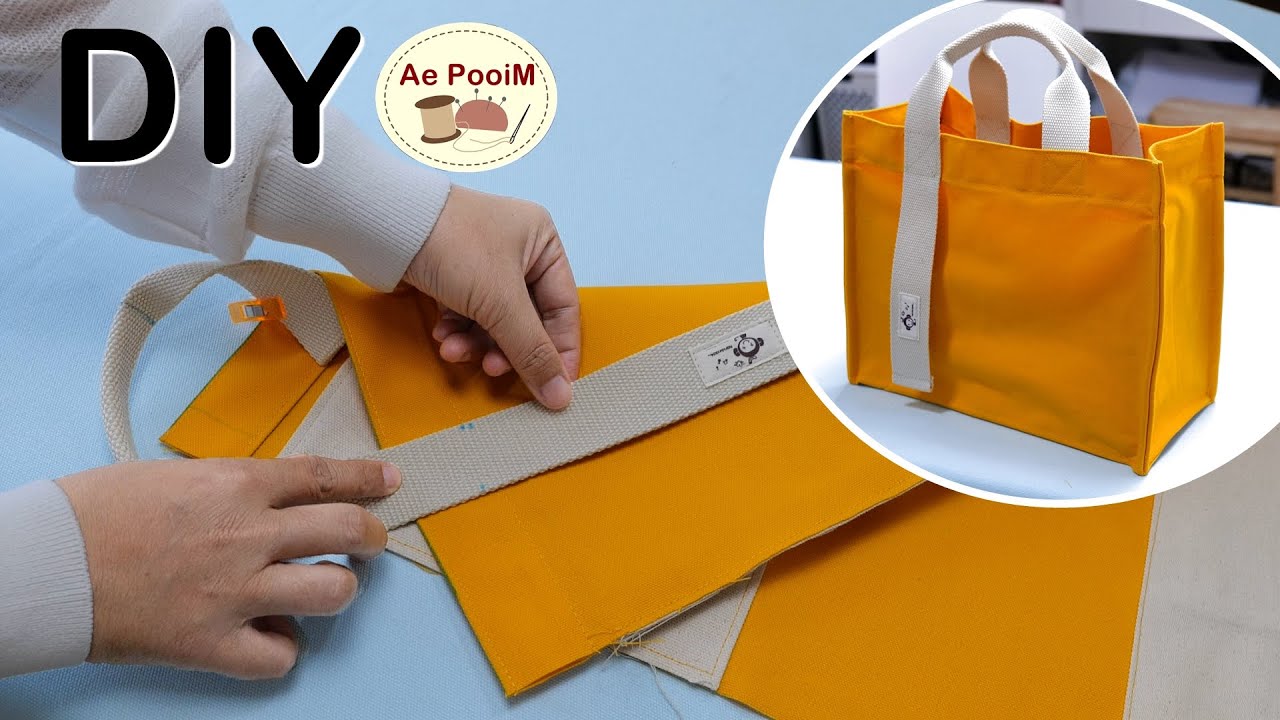 How to Make a Tote Bag  Tutorial from 30daysblog