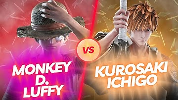 LUFFY VS ICHIGO BATTLE 🔥 JUMP FORCE GAMEPLAY 🔥 ANIME X GAMERZ 🔥 [ONE PIECE X BLEECH]