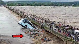 पानी बेकाबू हो जाये तो देखिये क्या होता है ! Water went out of control