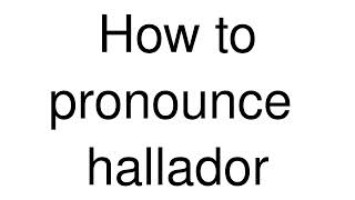 How to Pronounce 