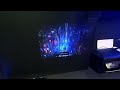 My 40 glass desk pc projector screen using flerm lxxvii bse alpha cinemax