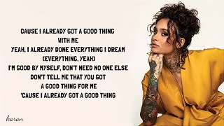 Kehlani & Zedd - Good Thing (Lyrics)#kehlani#zedd#goodthing#karanslyrics