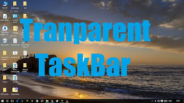 How to make Taskbar Transparent in Windows 8/8.1/10 (Verified Application shall be Downloaded)