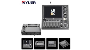YUER DMX Console KingKong T1 Mini Command Wing 1024 DMX512 ART-NET Up To 4096 DMX Linux System