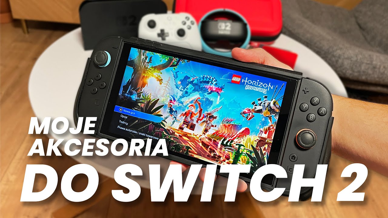 Akcesoria do Nintendo Switch 2 - Grip, futerał, etui i kierownica. Czy warto?