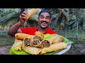 CHICKEN LIVER FRIED ROLL | Liver Roll Recipe | Village Style Cooking | World Food Tube