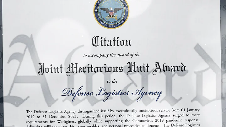 2023 Joint Meritorious Unit Award (open caption)