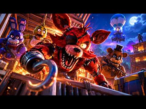 PLAYING AS FREDDY and FOXY in FNAF X FORTNITE