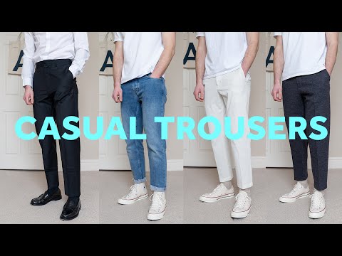 The Best Styles Of Casual Trousers For