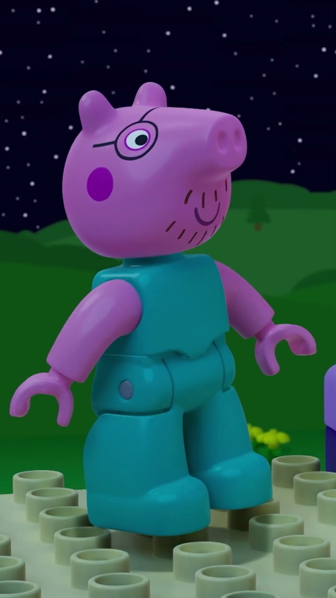 Festa do Pijama #ContosdaPeppaPig #PeppaPig #Shorts #LEGODUPLO