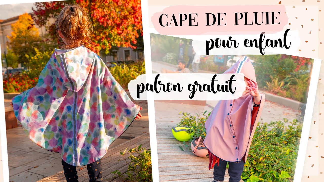Patron De Couture Ancien - Cape Pour Enfant - Modes De Paris - Occasion - Origine France