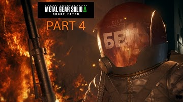 METAL GEAR SOLID DELTA: SNAKE EATER Walkthrough Gameplay Part 4- 1st time ever playing Metal Gear