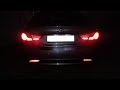 Доработка задних фонарей Hyundai Sonata YF America Alabama  TUNING  revision of the rear lights