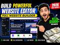Build a Powerful Website Editor Like WordPress 🔥 | Full Website Builder 2026