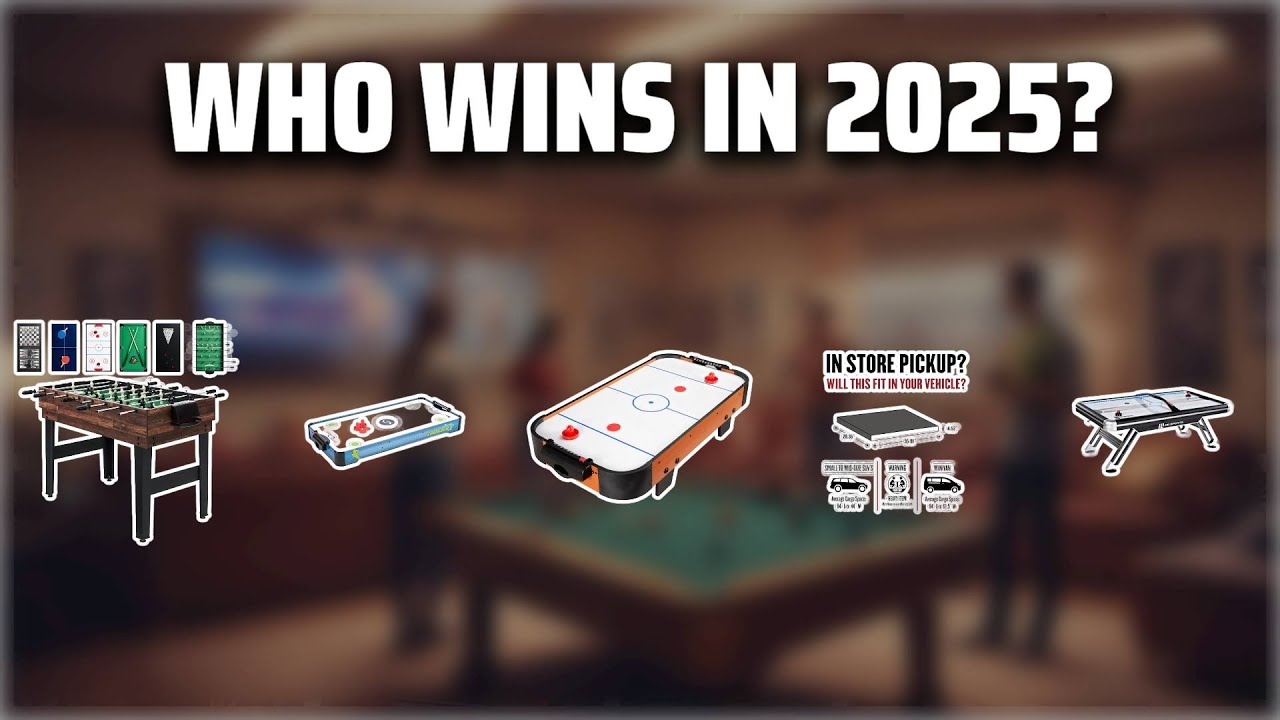 The Top 5 Best Air Hockey Tables in 2025 - Must Watch Before Buying!