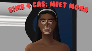 Mona Bonds  ❤️💕| Create A Sim | (The Sims 4)