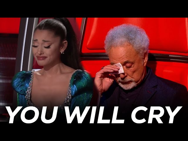 EMOTIONAL COVERS ON THE VOICE EVER | MIND BLOWING class=