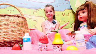 Market Oyunları Ve Piknik Oyunları - Berra Ve Oyuncak Bebek Ece Nerede Piknik Yapacak?