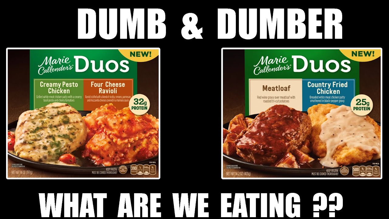 Marie Callender’s Duo Meals – I Don’t Understand These Frozen Dinners?? – WHAT ARE WE EATING??