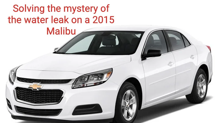 2015 Chevy Malibu water leak in trunk mystery solv...