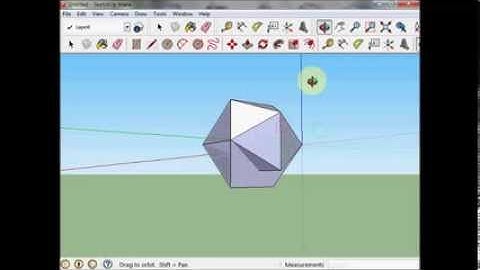 SketchUp Tutorial : the   Icosahedron