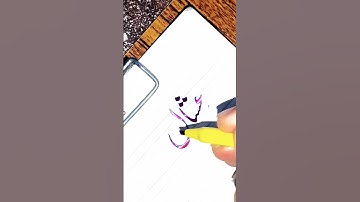 How to write Eshal with cut marker #ytshorts #shorts #calligraphy #namecalligraphy #eshal