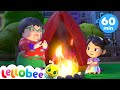 Campfire Sing-A-Long | Lellobee City Farm Sing Along | Learn ABC 123 | Fun Cartoons | Moonbug Kids