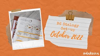 B6 Stalogy SET UP (October 2022) #B6Stalogy