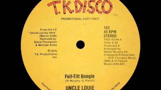 Uncle Louie - Full Tilt Boogie chords