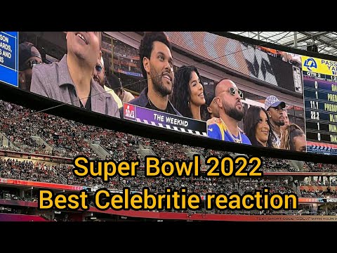 super Bowl 2022 best celebrities reaction