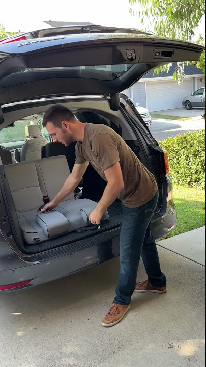 You can turn the Honda Odyssey's 3rd Row into a Tailgate #shorts