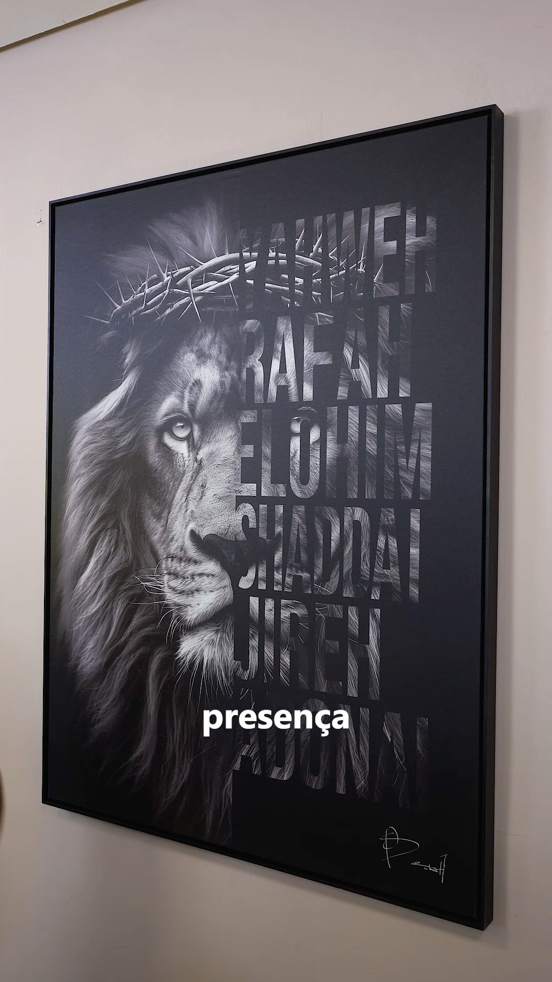 Vídeo de Quadro Os Nomes de Deus