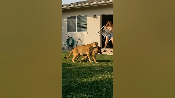 Epic Showdown man Homeowner Fights Puma to Save Pet