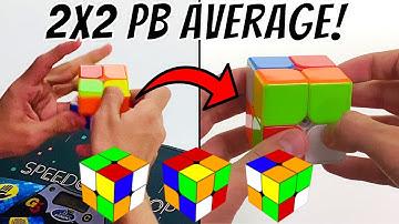 My BEST 2x2 Average EVER! | 0.85 2x2 PB Average of 5: Reconstruction!