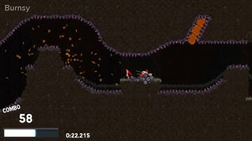 Dustforce -- Crystal Cave SS [Custom Map]