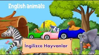 İngilizce Hayvanların isimleri - Çocuklar için eğlenerek öğrenelim - Okul Öncesi 1.2.3. Sınıflar screenshot 4