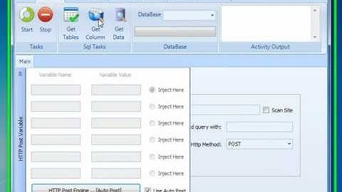 Sculptor - Sql injection - Http Post Method